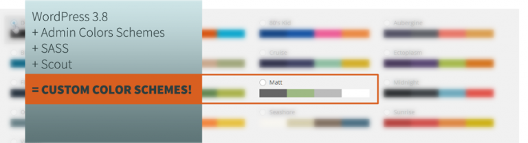 Create a Custom WordPress Admin Color Scheme